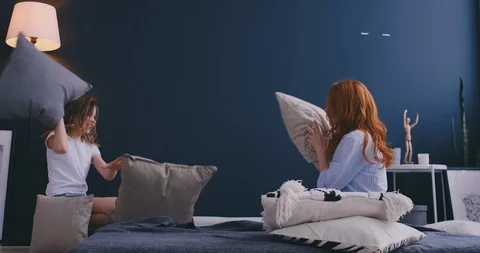 Mom Sister Bed Stock Videos – Royalty-Free HD & 4K Videos