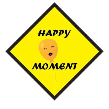Happy moment Stock Illustration