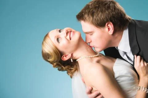 Happy moment Stockfoto's