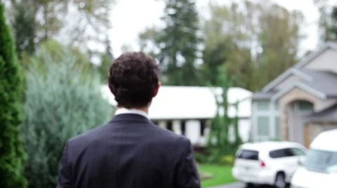 Happy  moment to see the bride Stock-Footage 48147685