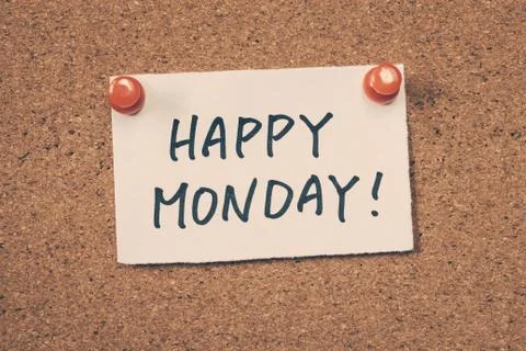Happy Monday Stock Photos