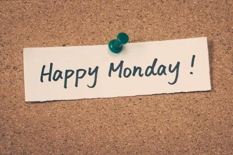 Happy Monday Stock Photos