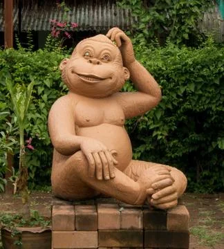 Happy monkey Stock Photos