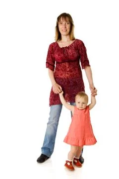 Happy mother Stock Photos