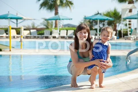 Happy mother with toddler Stock Photos