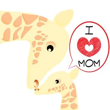 Happy mother's day. Stock Illustration