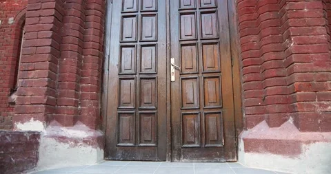 Happy multi-ethnic junior students in medical masks leaving school after classes Stock Footage 137534774