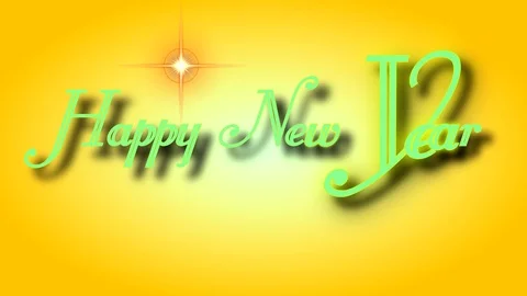 Happy New  Yaer Stock Footage 116264406
