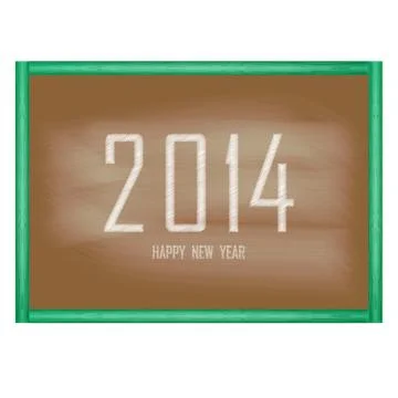 Happy new year 2014 background,vector illustration Stock Illustration