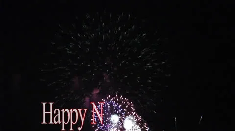 Happy New Year 2014 Stock Footage 24673842