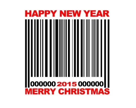 Happy new year 2015. Stock Illustration