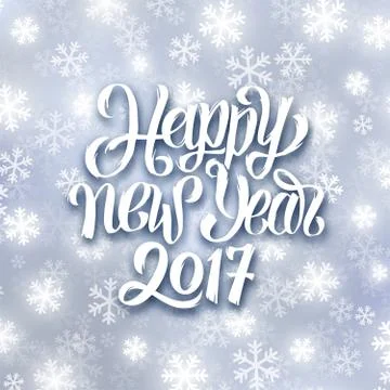 Happy New Year 2016 vector greeting card Stock Illustration