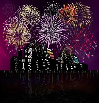 Happy new year 2017 Stock Illustration
