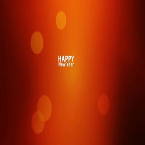 Happy new year 2017 text Stock Footage 69597329
