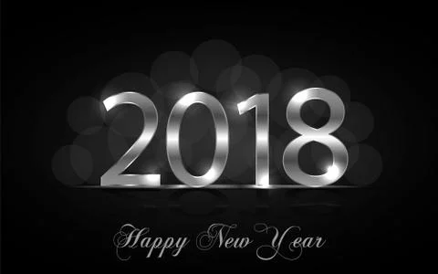 Happy New Year 2017. Vector background Stock Illustration