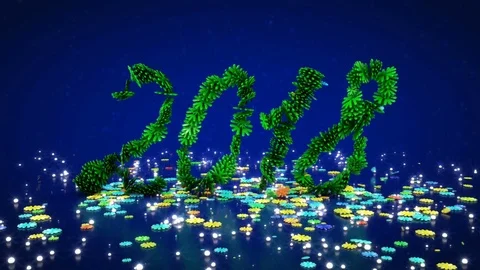 Happy New Year 2018 Stock Footage 83515530