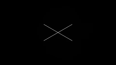 Happy new year 2018 in minimalistic style on a black background Stock Footage