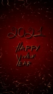 Happy New Year 2021 background for social media stories. 库存插图