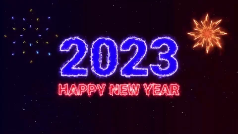 Happy New Year 2023 스톡 동영상 226689140