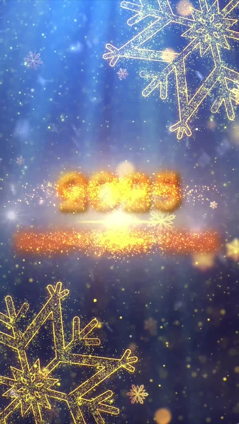 Happy New Year 2025 Countdown V27 Vídeo Stock 290489176