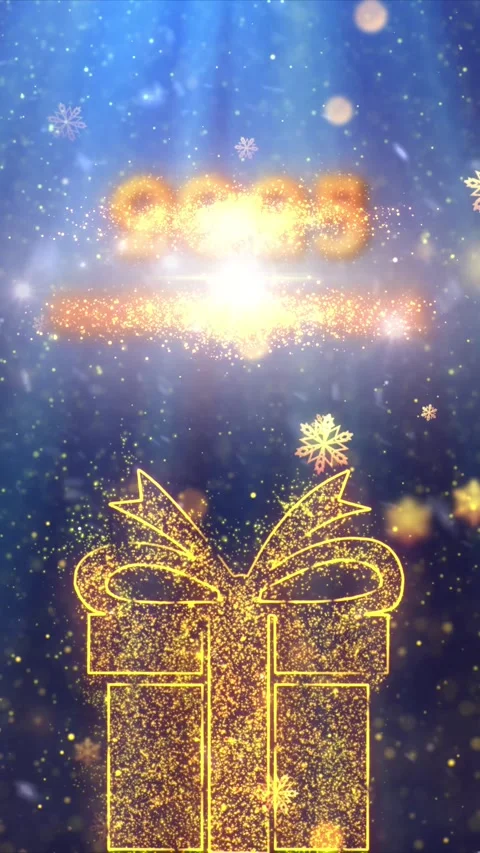Happy New Year 2025 Countdown V36 Video stock 290489573