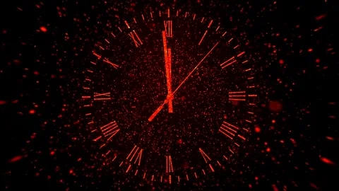 Happy New Year 2025 Countdown Celebration Video stock 295400433