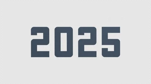 Happy New Year 2025 Scroll Reveal. Rolling Fabrics 2025 Animation. Alpha Channel Stock Footage 295263930