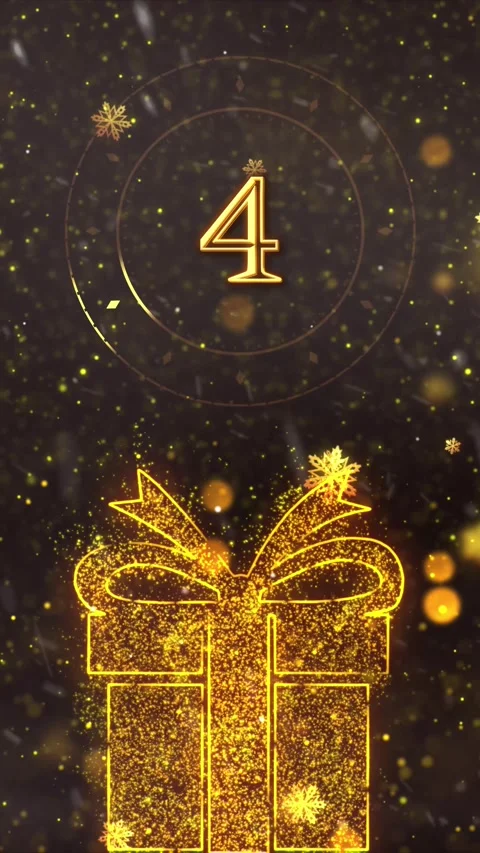 Happy New Year 2026 Countdown V77 Stock Footage 320872395