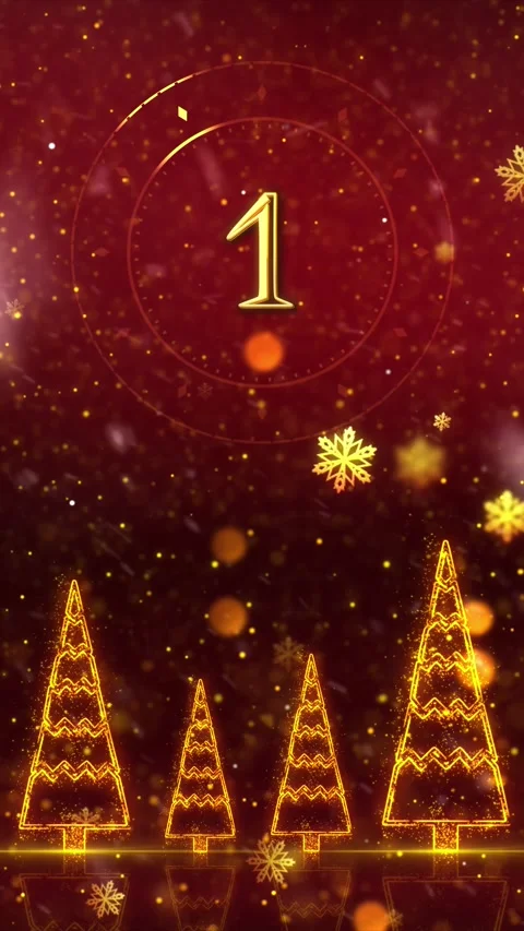 Happy New Year 2027 Countdown V1 Stock Footage 340909925