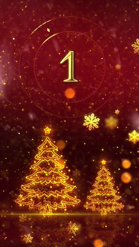 Happy New Year 2027 Countdown V7 Video stock 340910117