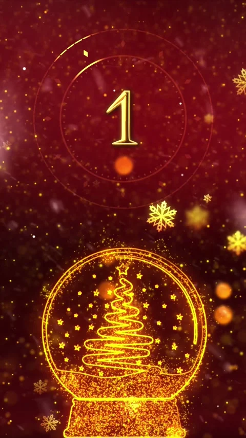 Happy New Year 2027 Countdown V22 Video stock 340910431