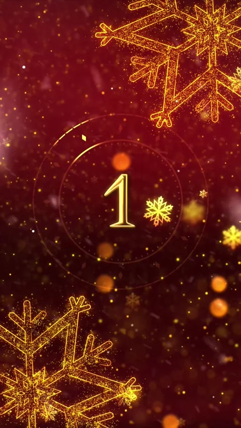 Happy New Year 2027 Countdown V25 Stock Footage 340910473