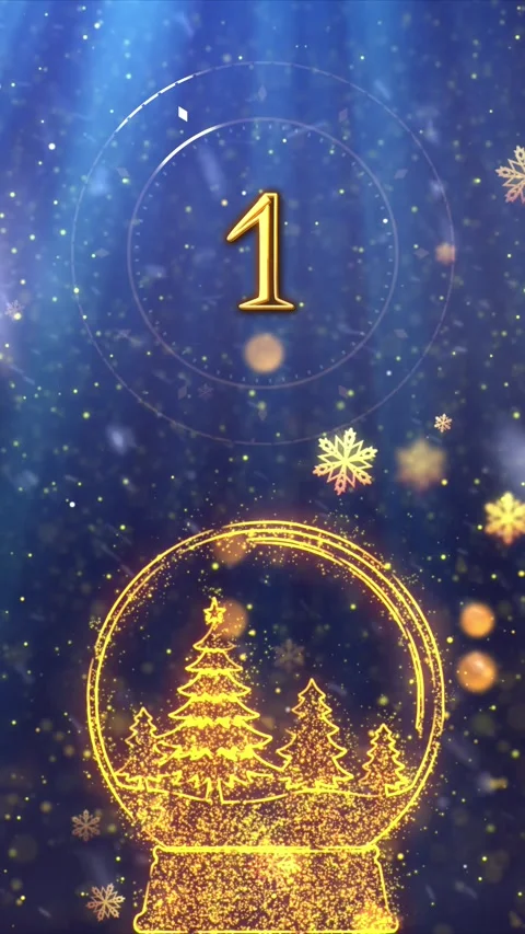 Happy New Year 2027 Countdown V30 Stock Footage 340910525