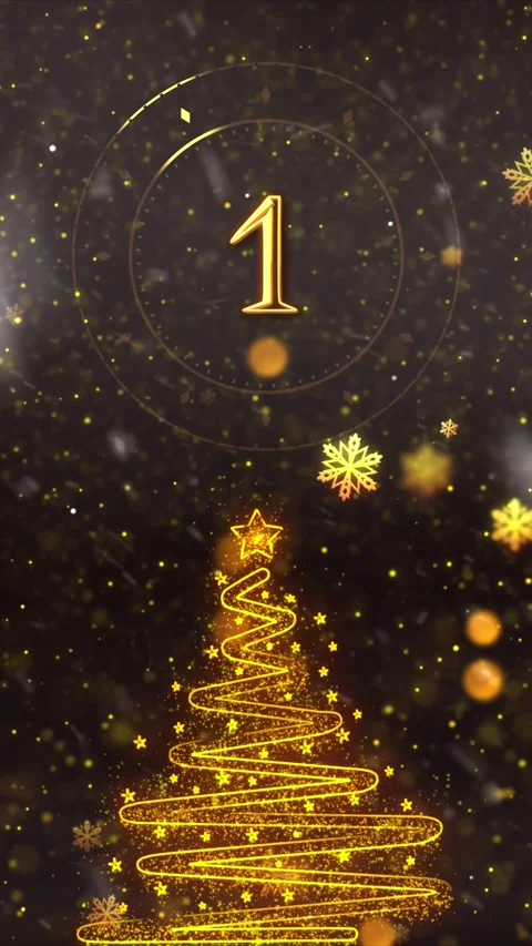 Happy New Year 2027 Countdown V41 Video stock 340910657