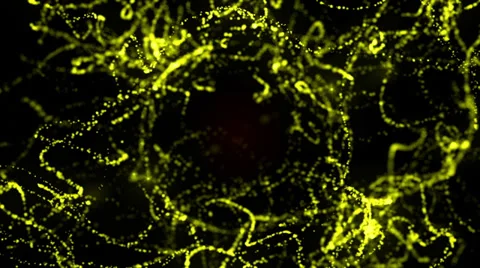 Happy New Year and Countdown in Particles Stock Footage 32937751