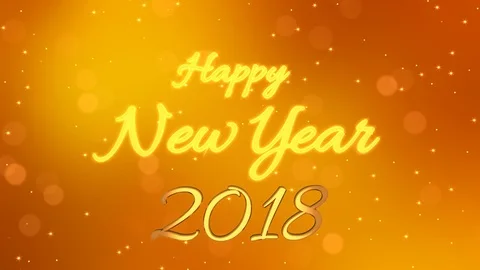 Happy new year animation Stock Footage 80661866