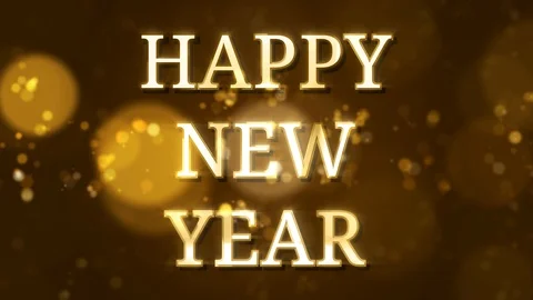 Happy New Year Animation Stock Footage 120769792