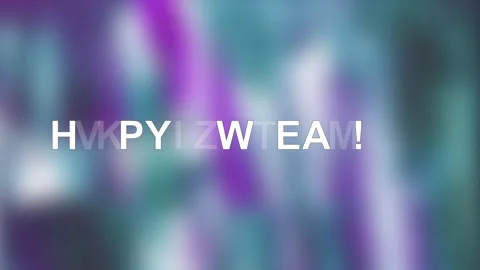 Happy new year animation Stock Footage 205082593
