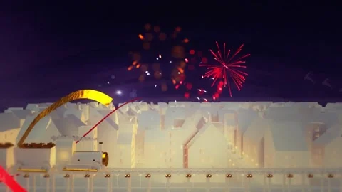 Happy New year animation Stock Footage 247971076