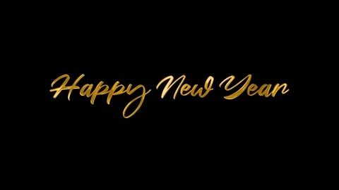 Happy New Year Animation Stock Footage 254882091
