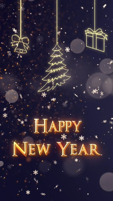Happy New Year Background 2 Stock Footage 289091632