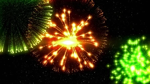 Happy New Year Background 4 Stock Footage 59861740