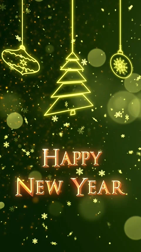 Happy New Year Background 9 Stock Footage 289092767