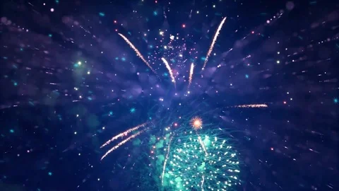 Happy new year background Stock Footage 99792121