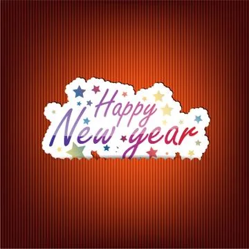 Happy new year background 스톡 일러스트