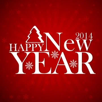 Happy new year background Illustrazione stock