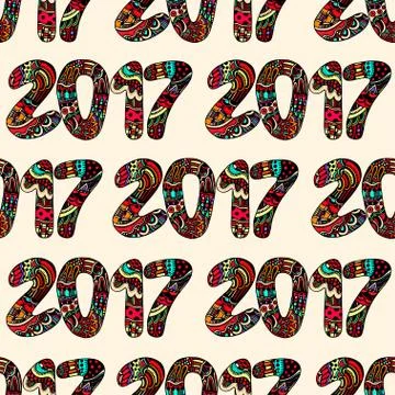 Happy New Year background Stock Illustration
