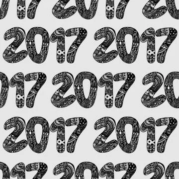 Happy New Year background Illustrazione stock