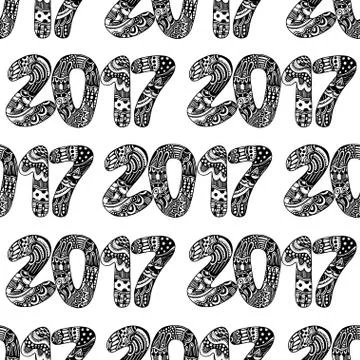 Happy New Year background Illustrazione stock