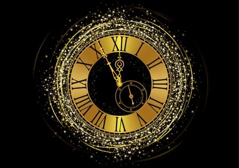 Happy New Year Background Stock Illustration
